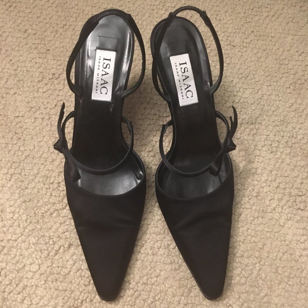 Womens ISAAC Mizrahi Stiletto Heels Slingback Shoes